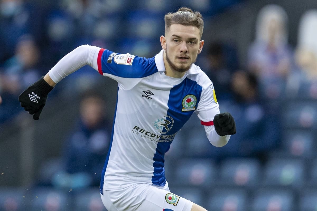 BLACKBURN, ENGLAND - Saturday, January 16, 2021: Blackburn Rovers' Harvey Elliott during the Football League Championship match between Blackburn Rovers FC and Stoke City FC at Ewood Park. The game ended in a 1-1 draw. (Pic by David Rawcliffe/Propaganda)