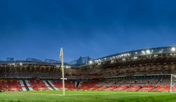 LIVERPOOL, ENGLAND - Sunday, January 24, 2021: A general view before the FA Cup 4th Round match between Manchester United FC and Liverpool FC at Old Trafford. (Pic by David Rawcliffe/Propaganda)