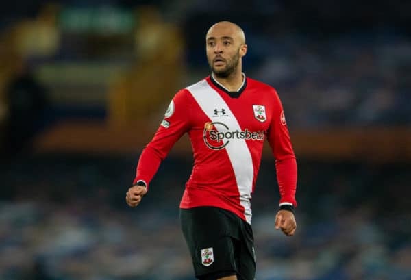 LIVERPOOL, ENGLAND - Monday, March 1, 2021: Southampton's Nathan Redmond during the FA Premier League match between Everton FC and Southampton FC at Goodison Park. Everton won 1-0. (Pic by David Rawcliffe/Propaganda)