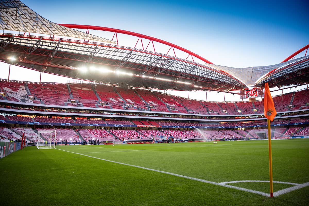 LISBON, PORTUGAL - Wednesday, September 29, 2021: A general view before the UEFA Champions League Group E Matchday 2 game between SL Benfica and FC Barcelona at the Estádio da Luz. Benfica won 3-0. (Pic by David Rawcliffe/Propaganda)