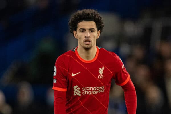 LONDON, ENGLAND - Sunday, January 2, 2022: Liverpool's Curtis Jones during the FA Premier League match between Chelsea FC and Liverpool FC at Stamford Bridge. The game ended in a 2-2 draw. (Pic by David Rawcliffe/Propaganda)