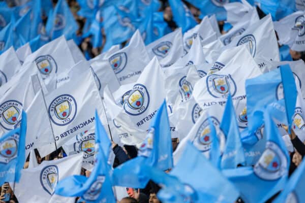 Man City general flags crest badge