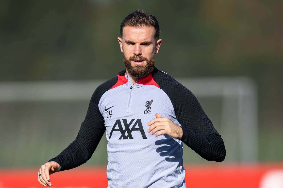 Why Jordan Henderson was spotted back at Liverpool s AXA Training Centre Liverpool FC This Is Anfield