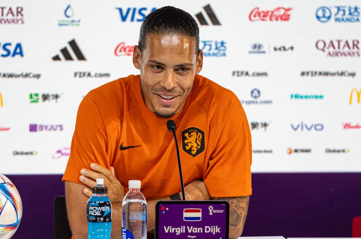 Virgil van Dijk mencapai babak 16 besar Piala Dunia seperti diberitakan target Liverpool mencetak gol lagi