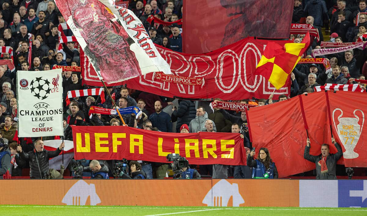 UEFA mengeluarkan pernyataan bersama dengan pendukung Liverpool