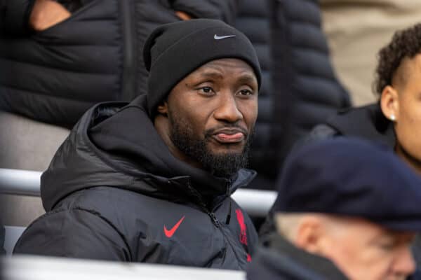 LIVERPOOL, ENGLAND - Sunday, March 5, 2023: Liverpool's Naby Keita during the FA Premier League match between Liverpool FC and Manchester United FC at Anfield. Liverpool won 7-0. (Pic by David Rawcliffe/Propaganda)