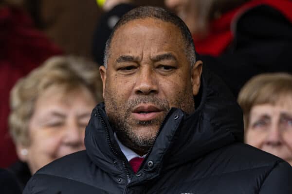 BOURNEMOUTH, ENGLAND - Saturday, March 11, 2023: Liverpool's club ambassador John Barnes during the FA Premier League match between AFC Bournemouth and Liverpool FC at the Vitality Stadium. Bournemouth won 1-0. (Pic by David Rawcliffe/Propaganda)