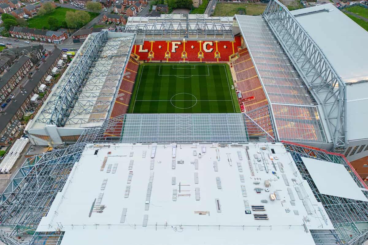 Exclusive Anfield Road Stand Q&A Solar panels, 'finding' seats & phase
