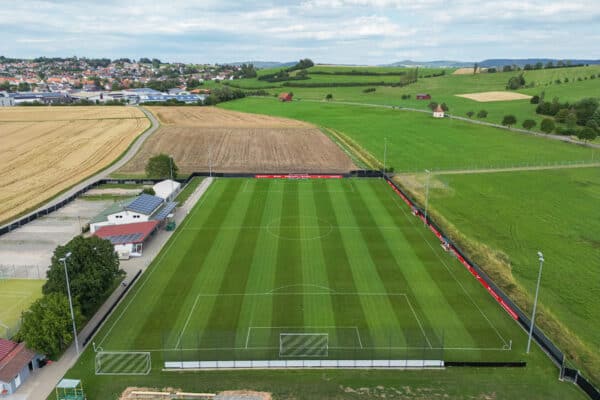 DONESCHINGEN, GERMANY - Monday, July 17, 2023: A general view of the home ground of SV Aasen 1928 e.V. where Liverpool FC prepare for the new season with a training session in Germany. (Pic by David Rawcliffe/Propaganda)