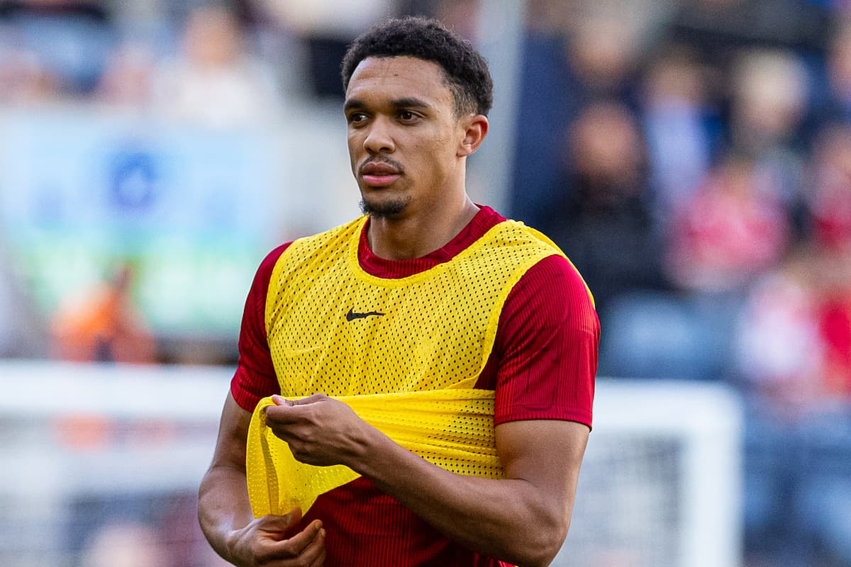 Alexander-Arnold back in training - 