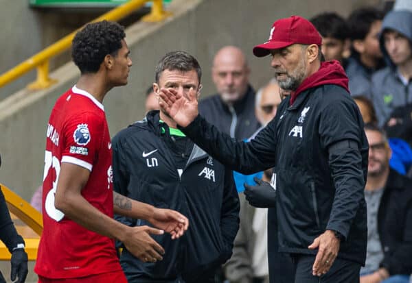 Jarell Quansah could fill in for Liverpool captain Virgil van Dijk