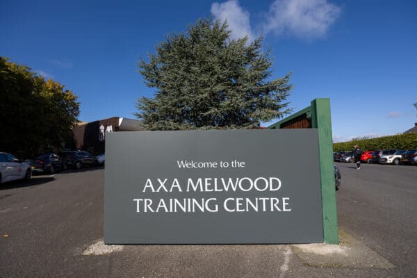 LIVERPOOL, ENGLAND - Friday, September 29, 2023: A gerneral view of Melwood seen before an open taining session at the AXA Melwood Training Centre ahead of the Women's Super League opening fixture between Arsenal FC and Liverpool FC. (Pic by David Rawcliffe/Propaganda)