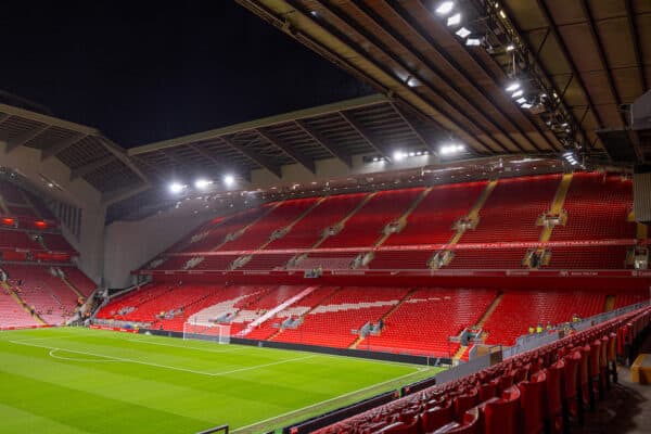 LIVERPOOL, ENGLAND - Monday, January 1, 2024: A general view before the FA Premier League match between Liverpool FC and Newcastle United FC at Anfield. (Photo by David Rawcliffe/Propaganda)