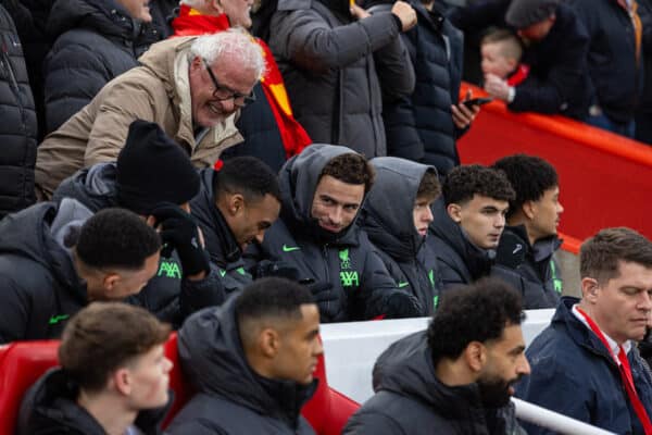 LIVERPOOL, ENGLAND - Sunday, March 10, 2024: Liverpool's Curtis Jones during the FA Premier League match between Liverpool FC and Manchester City FC at Anfield. The game ended 1-1. (Photo by David Rawcliffe/Propaganda)