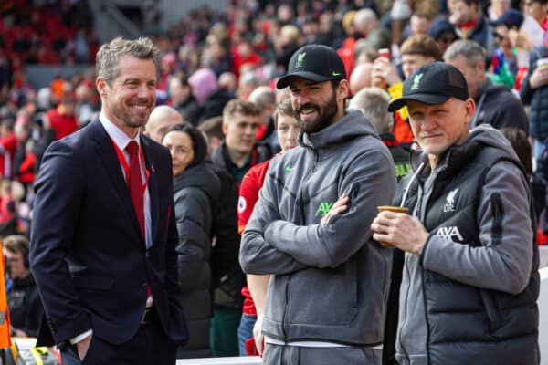 Alisson Becker with Billy Hogan (Photo by David Rawcliffe/Propaganda)