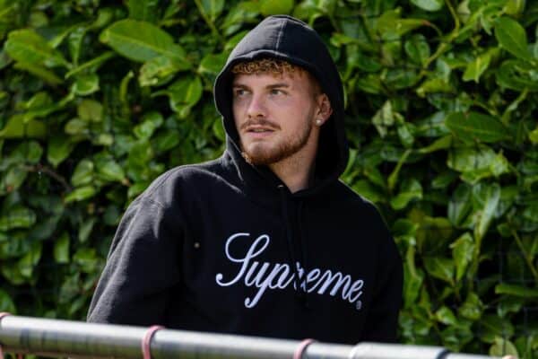 KIRKBY, ENGLAND - Saturday, August 24, 2024: Liverpool's first-team player Harvey Elliott during the Premier League 2 Division 1 match between Liverpool FC Under-21's and Leicester City FC Under-21's at the Liverpool Academy. Leicester won 2-1. (Photo by David Rawcliffe/Propaganda)