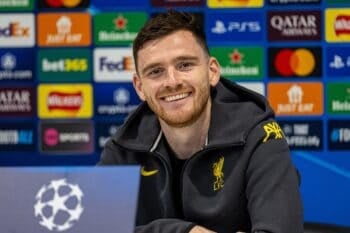 Football – UEFA Champions League – League Phase – Liverpool FC v Real Madrid CF – MD-1