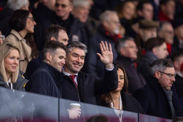BOURNEMOUTH, ENGLAND - Saturday, February 1, 2025: Liverpool's sporting director Richard Hughes during the FA Premier League match between AFC Bournemouth and Liverpool FC at Dean Court. Liverpool won 2-0. (Photo by David Rawcliffe/Propaganda)