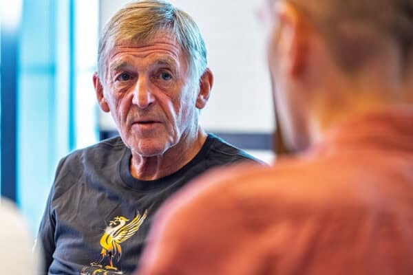 HONG KONG - Tuesday, July 22, 2025: Liverpool FC non-executive director Sir Kenny Dalglish speaks to assembled media at the Rosewood Hotel in Hong Kong ahead of the Hong Kong Football Festival 2025 pre-season tournament. (Photo by David Rawcliffe/Propaganda)