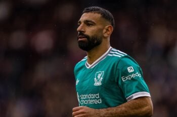 BURNLEY, ENGLAND - Sunday, September 14, 2025: Liverpool's Mohamed Salah during the FA Premier League match between Burnley FC and Liverpool FC at Turf Moor. Liverpool won 1-0. (Photo by David Rawcliffe/Propaganda) Football – FA Premier League – Burnley FC v Liverpool FC