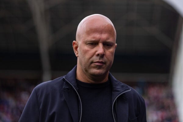 LONDON, ENGLAND - Saturday, September 27, 2025: Liverpool's head coach Arne Slot before the FA Premier League match between Crystal Palace FC and Liverpool FC at Selhurst Park. Crystal Palace won 2-1. (Photo by David Rawcliffe/Propaganda)