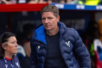 LONDON, ENGLAND - Saturday, September 27, 2025: Crystal Palace's manager Oliver Glasner before the FA Premier League match between Crystal Palace FC and Liverpool FC at Selhurst Park. Crystal Palace won 2-1. (Photo by David Rawcliffe/Propaganda) Football – FA Premier League – Crystal Palace FC v Liverpool FC