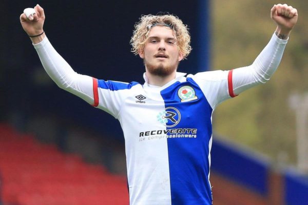 2FMCN27 Ewood Park, Blackburn, Lancashire, UK. 8th May, 2021. English Football League Championship Football, Blackburn Rovers versus Birmingham City; Harvey Elliott of Blackburn Rovers celebrates after scoring to give his side a 4-2 lead after 83 minutes Credit: Action Plus Sports/Alamy Live News