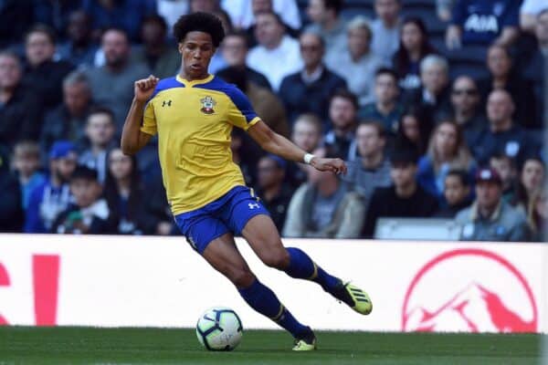 2GHDHD2 Oludare Olufunwa of Southampton Under 18 during the Test Event match at Tottenham Hotspur Stadium, London. Picture date: 24th March 2019. Picture credit should read: Robin Parker/Sportimage via PA Images