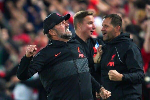 Liverpool manager Jurgen Klopp celebrates (Image: PA Images / Alamy Stock Photo)