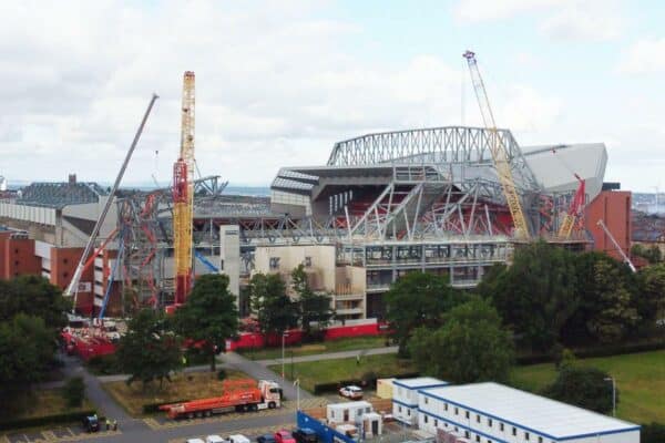 2JGY72Y Anfield stadium expansion