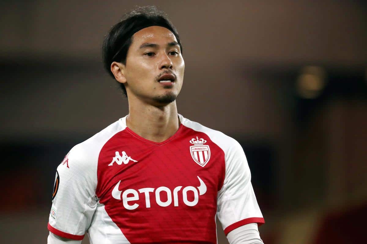 Takumi Minamino Monaco October 6, 2022 ©PHOTOPQR/NICE MATIN/Jean Francois Ottonello