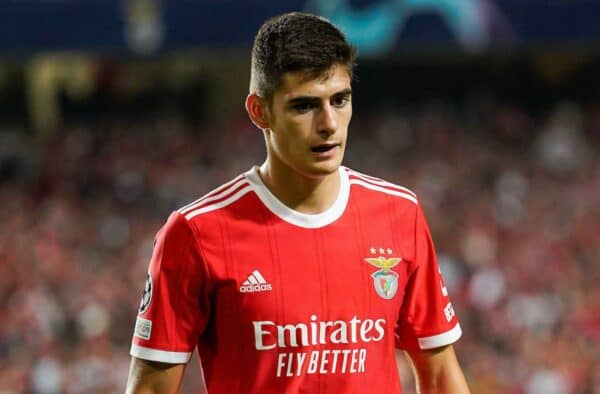 2K935T1 Lisbon, Portugal. 25th Oct, 2022. Antonio Silva of Benfica seen during the UEFA Champions League Group H football match between SL Benfica and Juventus FC at Estadio do SL Benfica.Final score: SL Benfica 4:3 Juventus FC Credit: SOPA Images Limited/Alamy Live News