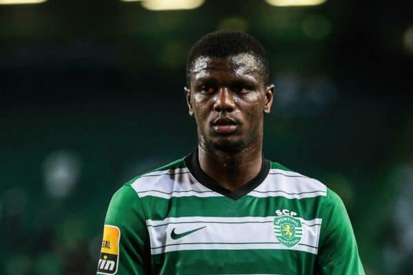 Ousmane Diomande von Sporting Lissabon ist während des BWIN-Spiels der portugiesischen Liga zwischen Sporting Lissabon und SL Benfica im EstAdio Jose Alvalade zu sehen.  (Bildnachweis: © David Martins/SOPA Images über ZUMA Press Wire)