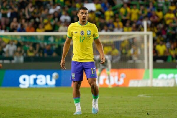 Andre Trinidade da Costa Neto from Brazil in action during the friendly football match between Brazil (Image: SOPA Images Limited/Alamy Live News)