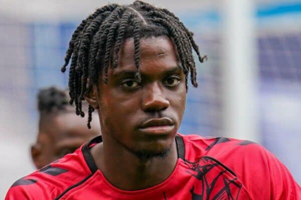 2RFP2CK Sheffield, UK. 04th Aug, 2023. Southampton midfielder Romeo Lavia during the Sheffield Wednesday FC vs Southampton FC EFL Championship Match at Hillsborough Stadium, Sheffield, United Kingdom on 4 August 2023 Credit: Every Second Media/Alamy Live News