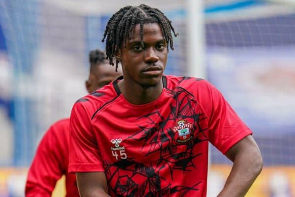2RFP2CK Sheffield, UK. 04th Aug, 2023. Southampton midfielder Romeo Lavia during the Sheffield Wednesday FC vs Southampton FC EFL Championship Match at Hillsborough Stadium, Sheffield, United Kingdom on 4 August 2023 Credit: Every Second Media/Alamy Live News