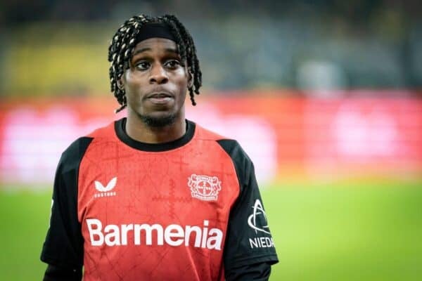 2S48GAR Dortmund, Deutschland. 10th Jan, 2025. Jeremie Frimpong (Bayer 04 Leverkusen, 30) nach seiner Auswechslung ; Dortmund, 10.01.2025 - 16. Spieltag der 1. Fu?ball-Bundesliga, Borussia Dortmund - Bayer 04 Leverkusen, Signal Iduna Park, Dortmund. Die DFL-Bestimmungen verbieten die Verwendung von Fotografien als Bildsequenzen und/oder Quasi-Videos. Credit: dpa/Alamy Live News