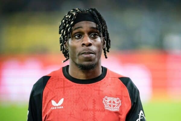 2S48GAR Dortmund, Deutschland. 10th Jan, 2025. Jeremie Frimpong (Bayer 04 Leverkusen, 30) nach seiner Auswechslung ; Dortmund, 10.01.2025 - 16. Spieltag der 1. Fu?ball-Bundesliga, Borussia Dortmund - Bayer 04 Leverkusen, Signal Iduna Park, Dortmund. Die DFL-Bestimmungen verbieten die Verwendung von Fotografien als Bildsequenzen und/oder Quasi-Videos. Credit: dpa/Alamy Live News