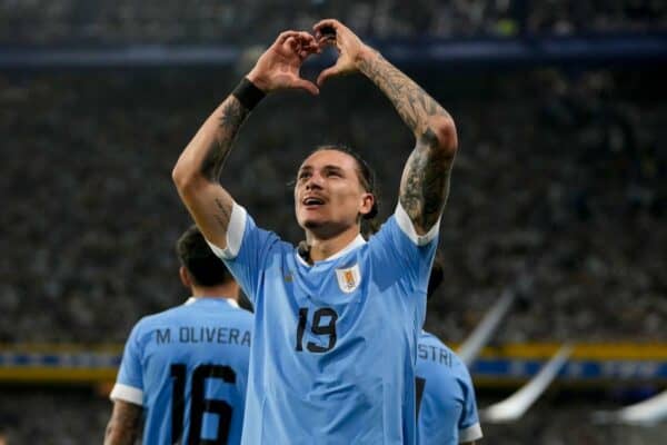 Darwin Nunez heads into Man City with confidence after Uruguay brace -  Liverpool FC - This Is Anfield