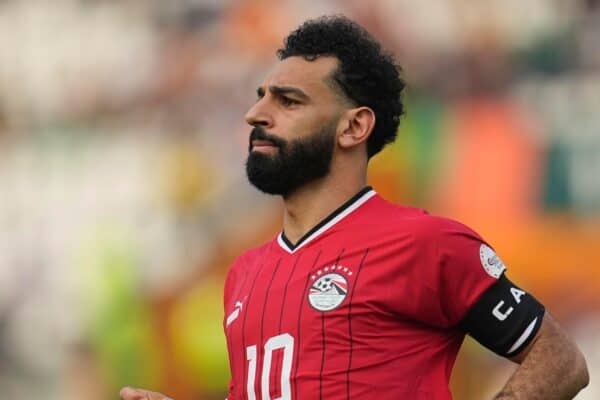 Mohamed Salah (Credit Image: © Kim Price/Cal Sport Media) (Cal Sport Media via AP Images)