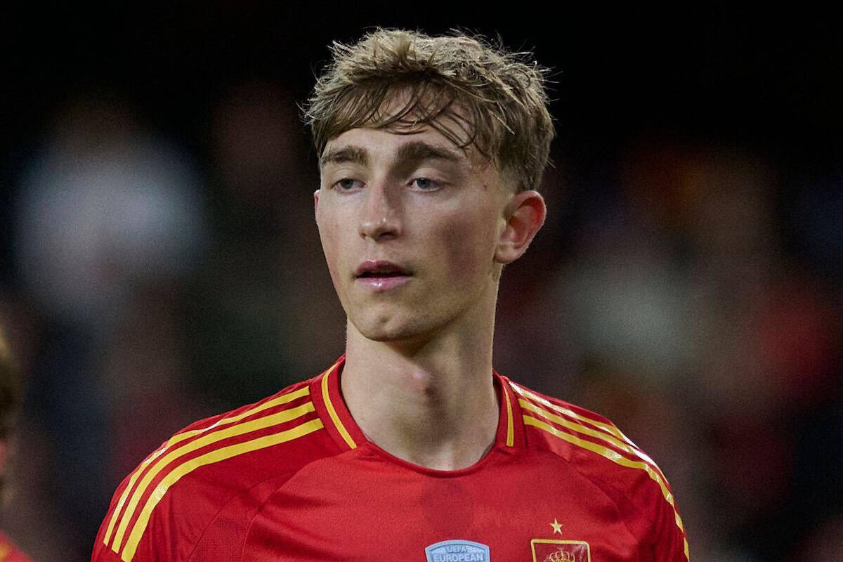 3A5WPTK Valencia, Spain. 23rd Mar, 2025. Spain's Dean Huijsen during UEFA Nations League, Round of 8, 2nd leg match. March 23, 2025. (ALTERPHOTOS/Ropero) Credit: Sipa US/Alamy Live News