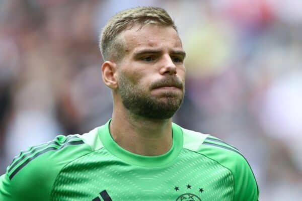 3CACE10 AMSTERDAM - Ajax goalkeeper Vitezslav Jaros during the practice match between Ajax Amsterdam and AS Monaco at the Johan Cruijff ArenA on Aug. 3, 2025 in Amsterdam, Netherlands. ANP | Hollandse Hoogte | GERRIT VAN KEULEN