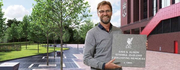 Anfield Stones, Klopp