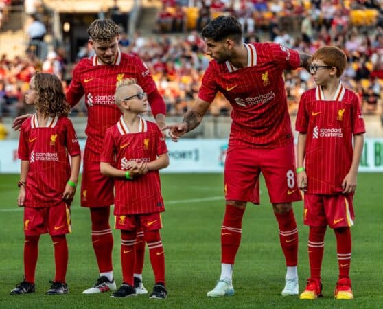 Elliott, Szoboszlai, pre-season friendly vs. Real Betis (Image: Gary Wiggins/ISN Soccer)