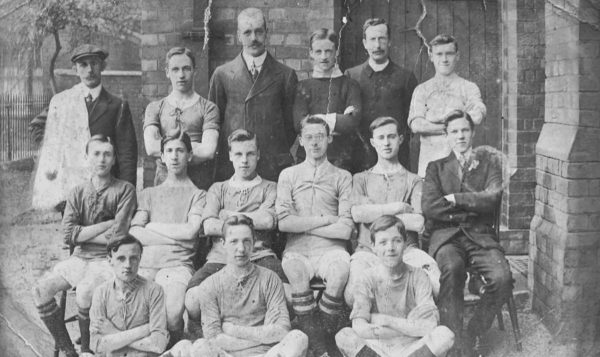 (Please credit within piece: The Bromilow family) Tom Bromilow playing for the Unity Presbyterian team