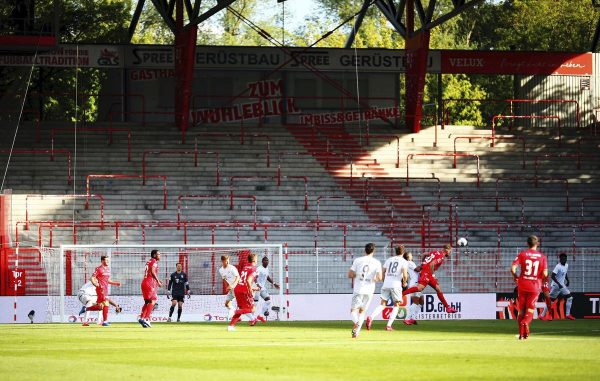 The Bundesliga returned behind closed doors this weekend (Hannibal Hanschke/PA)