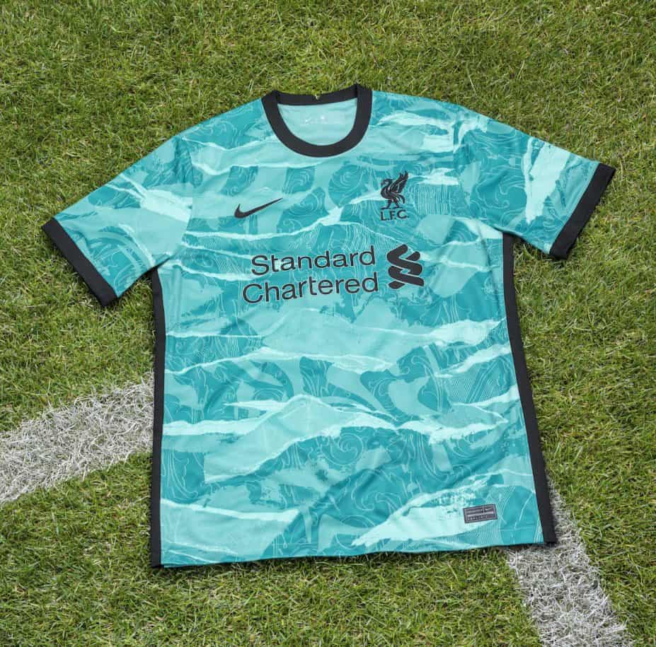 Liverpool FC launch new teal and black Nike away kit Liverpool FC