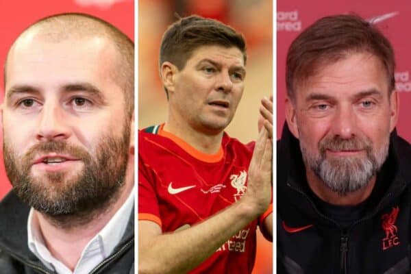 Mitchell, Gerrard, Klopp