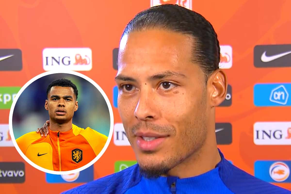 “Itu lezat!”  – Virgil van Dijk bersikeras kari tidak bisa disalahkan atas virus Cody Gakpo