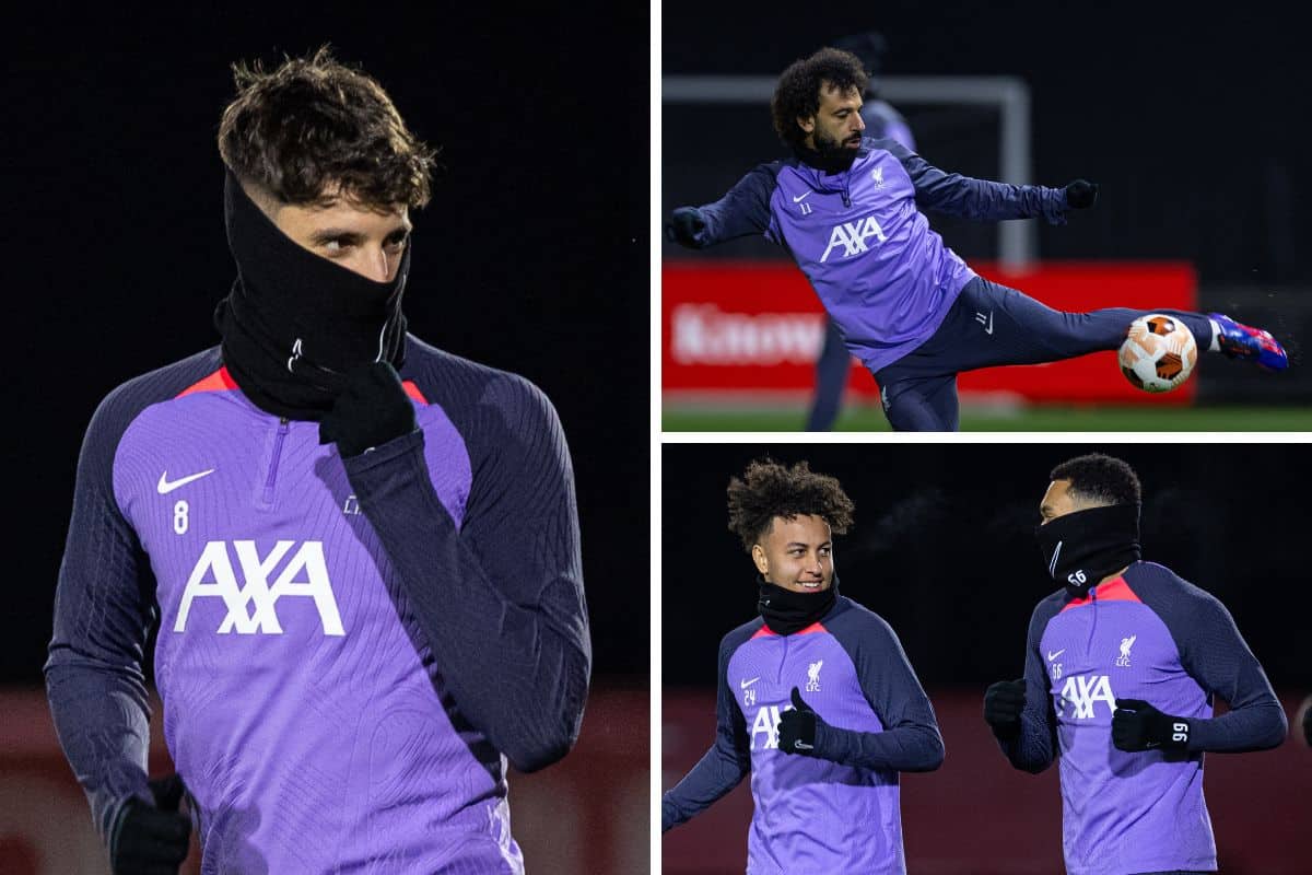 11 photos as Liverpool train ahead of LASK - has Klopp still got it?